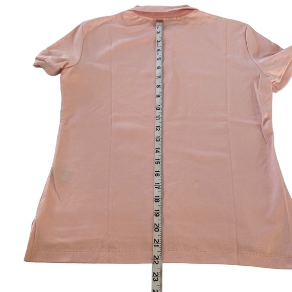 LAUREN RALPH LAUREN Women’s Pink Slim Fit Short Sleeve Polo Size: S - Picture 5 of 8